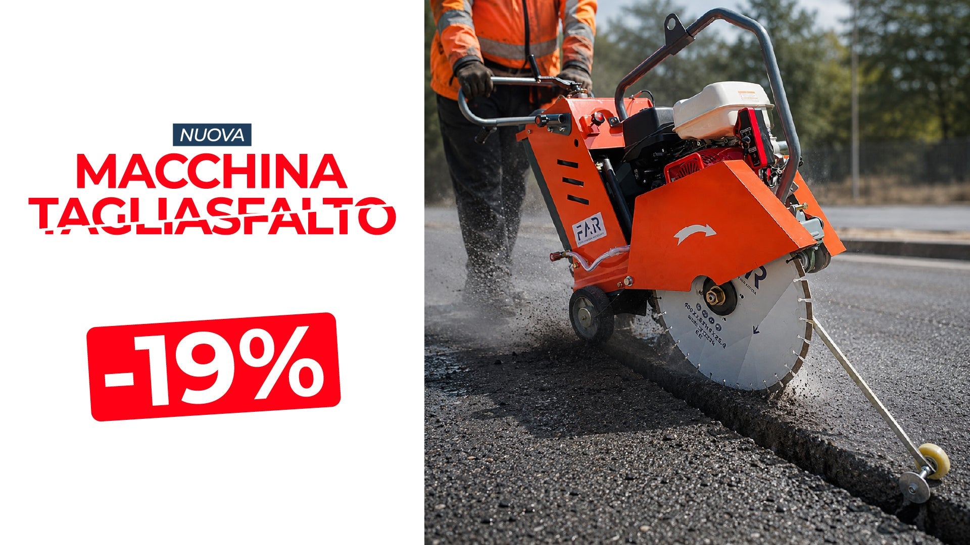 Macchina Taglia Asfalto - 19% di Sconto