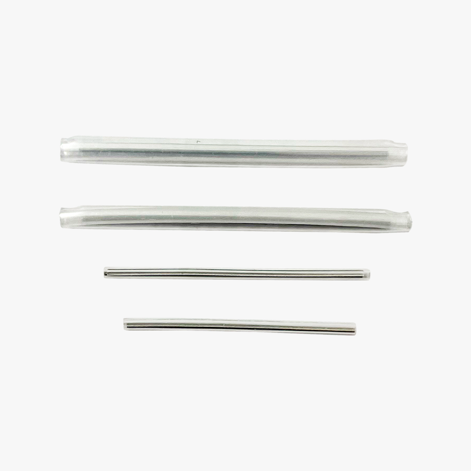 Tubetti Termorestringenti per Giunzione Fibra Ottica 30 mm Ø0,5 mm - Confezione 100 Pezzi