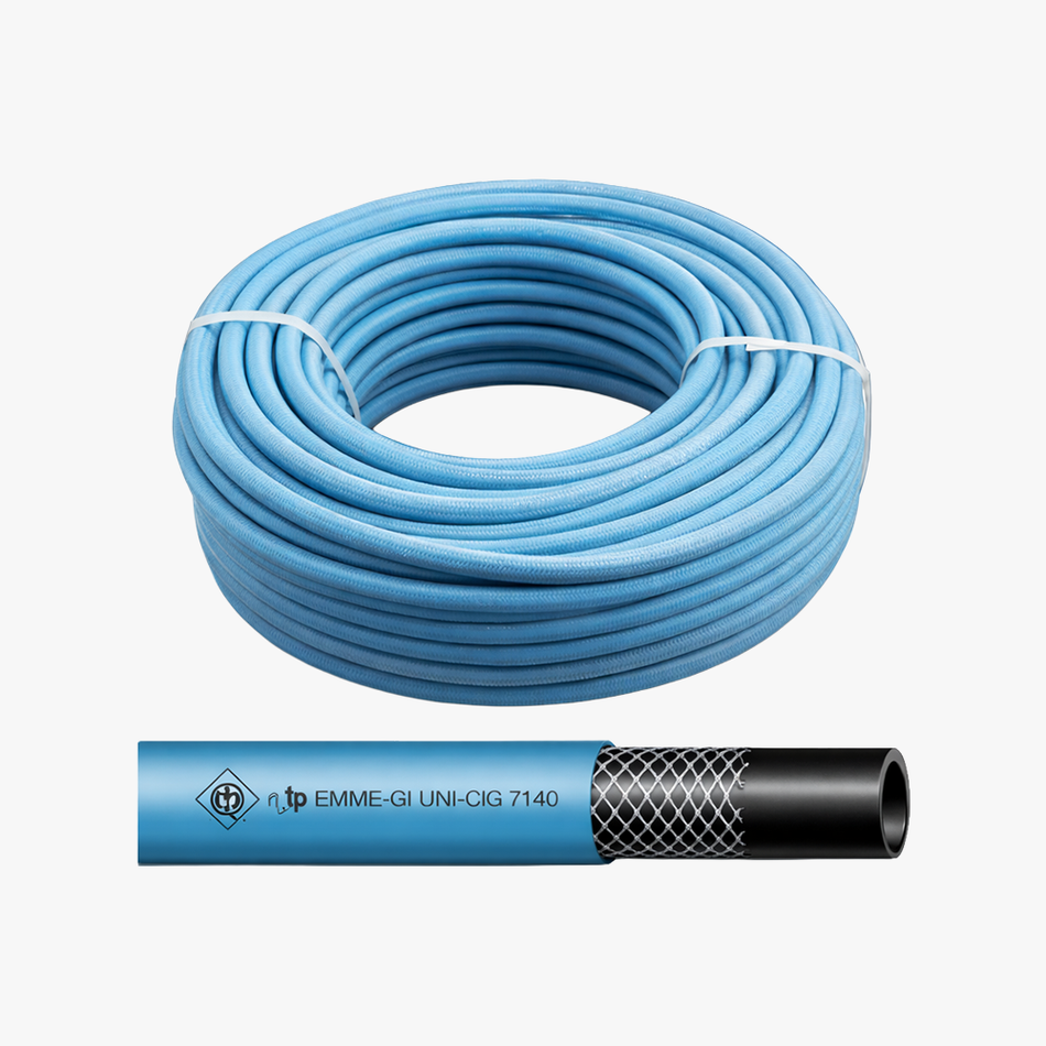 Tubo per Gas GPL IMQ UNI CIG 7140/83 con Raccordi – 6 Metri