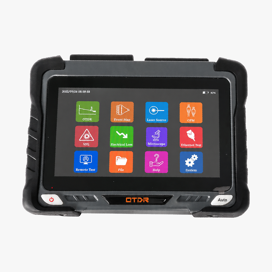 OTDR PON FAR3200H 7" Multifunzione per Fibra Ottica FTTH